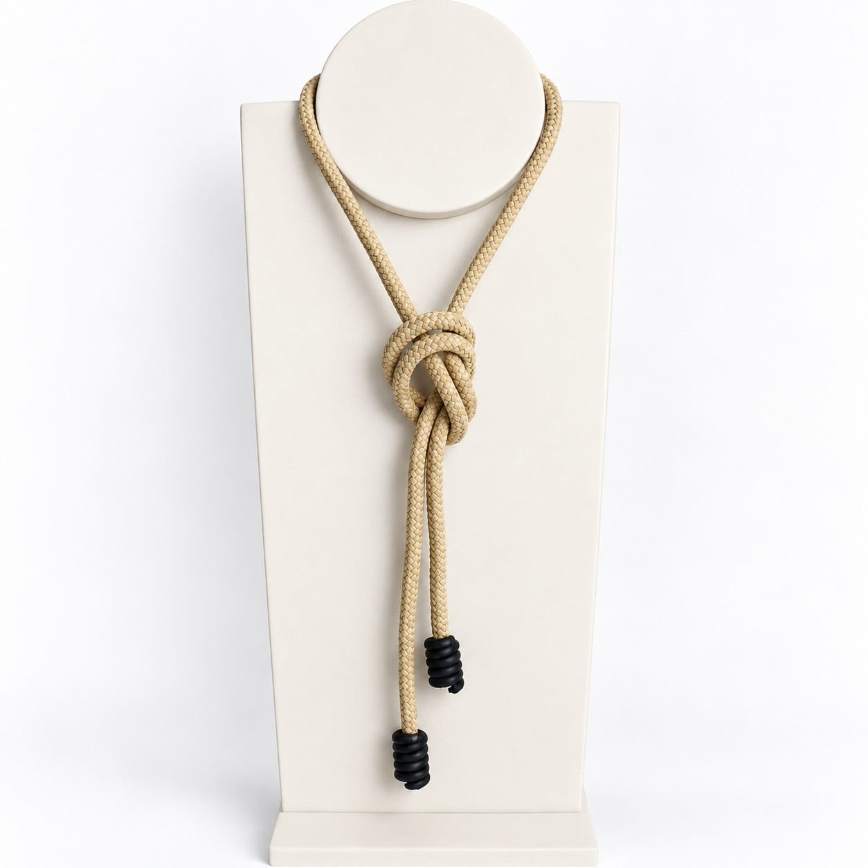 Colar-Pulseira Rolo Preto