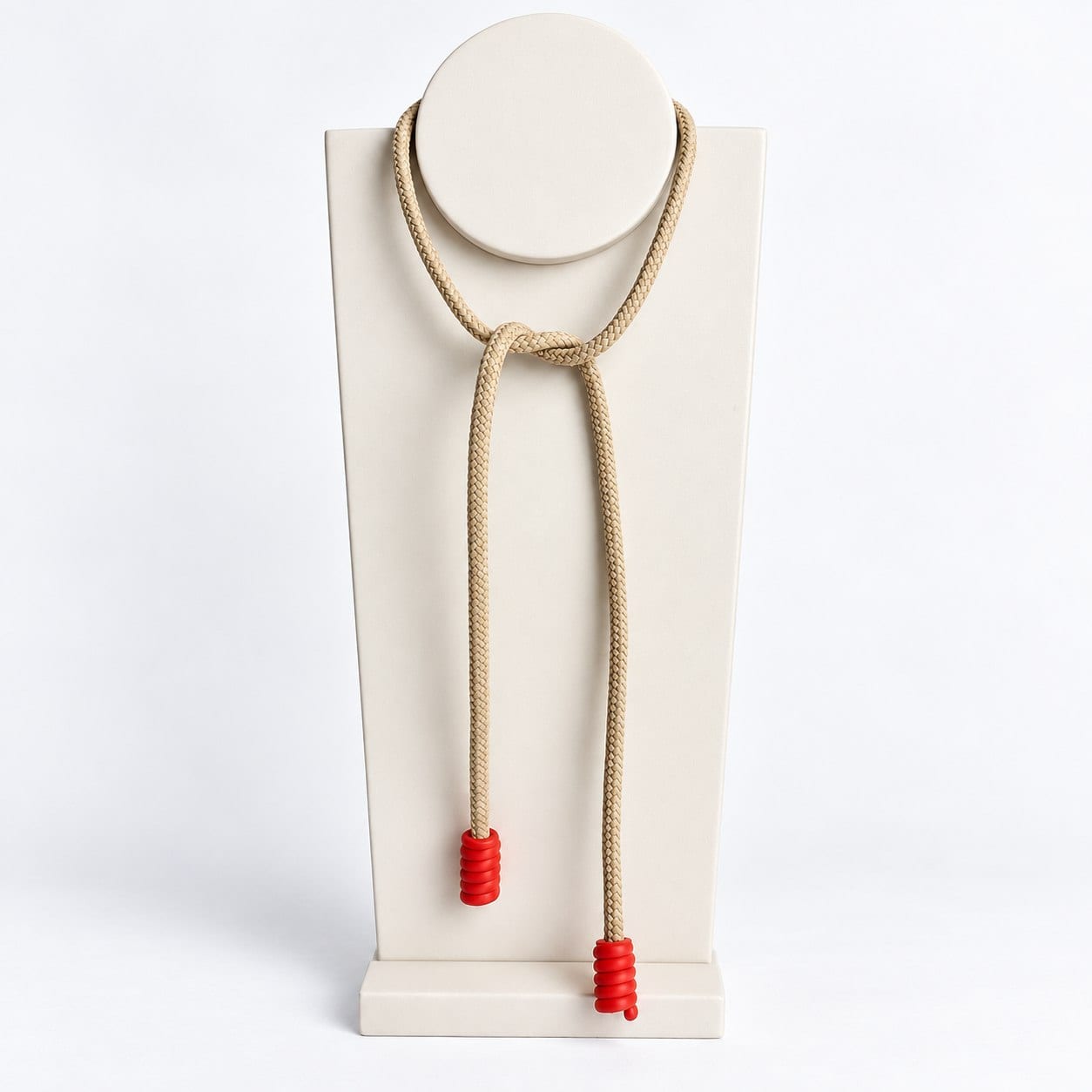Colar-Pulseira Rolo Vermelho