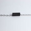 Pulseira Tubos Preto Regulável
