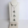 conjunto coracoes de pedras naturais