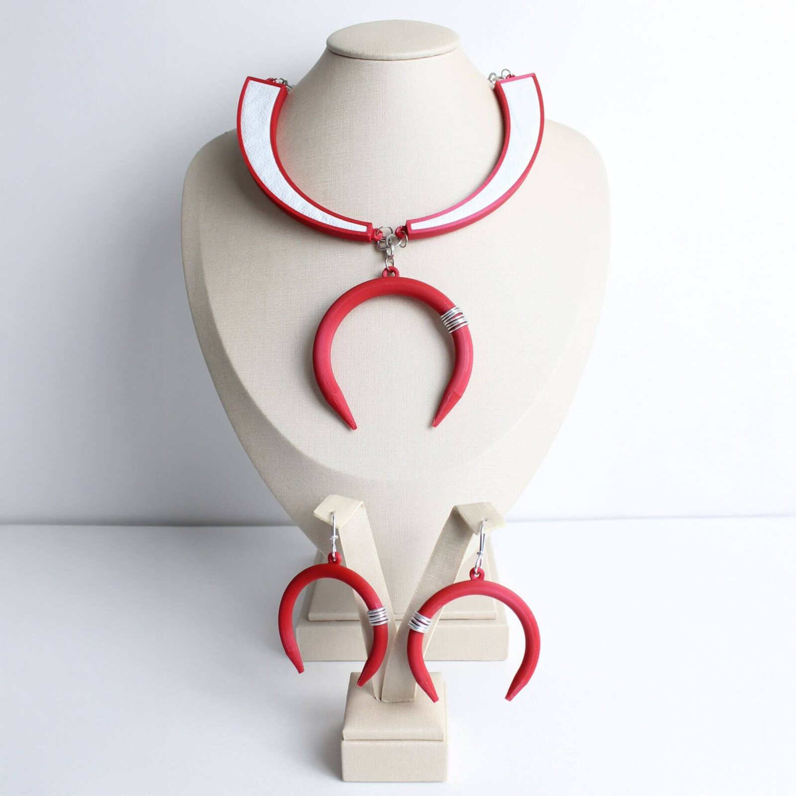 Conjunto Meia-Lua Vermelha