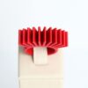 anel cilios vermelho