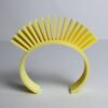 Pulseira Cílios Amarelo Claro