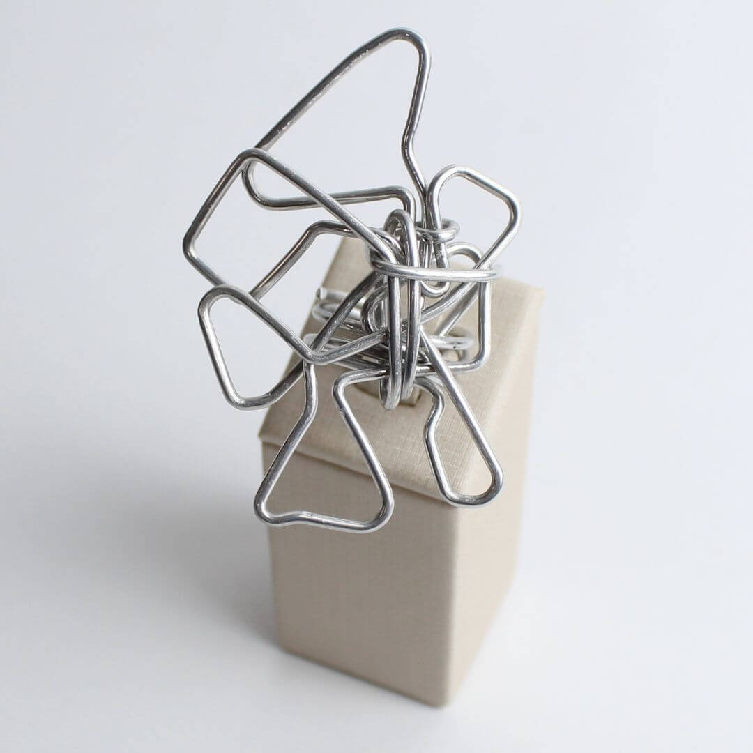 Anel Galáxia em Alumínio