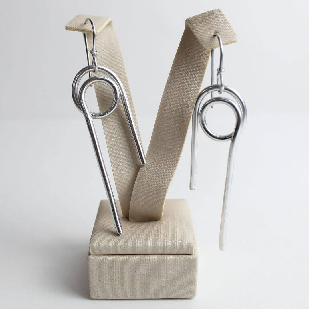 brinco helice de alumínio