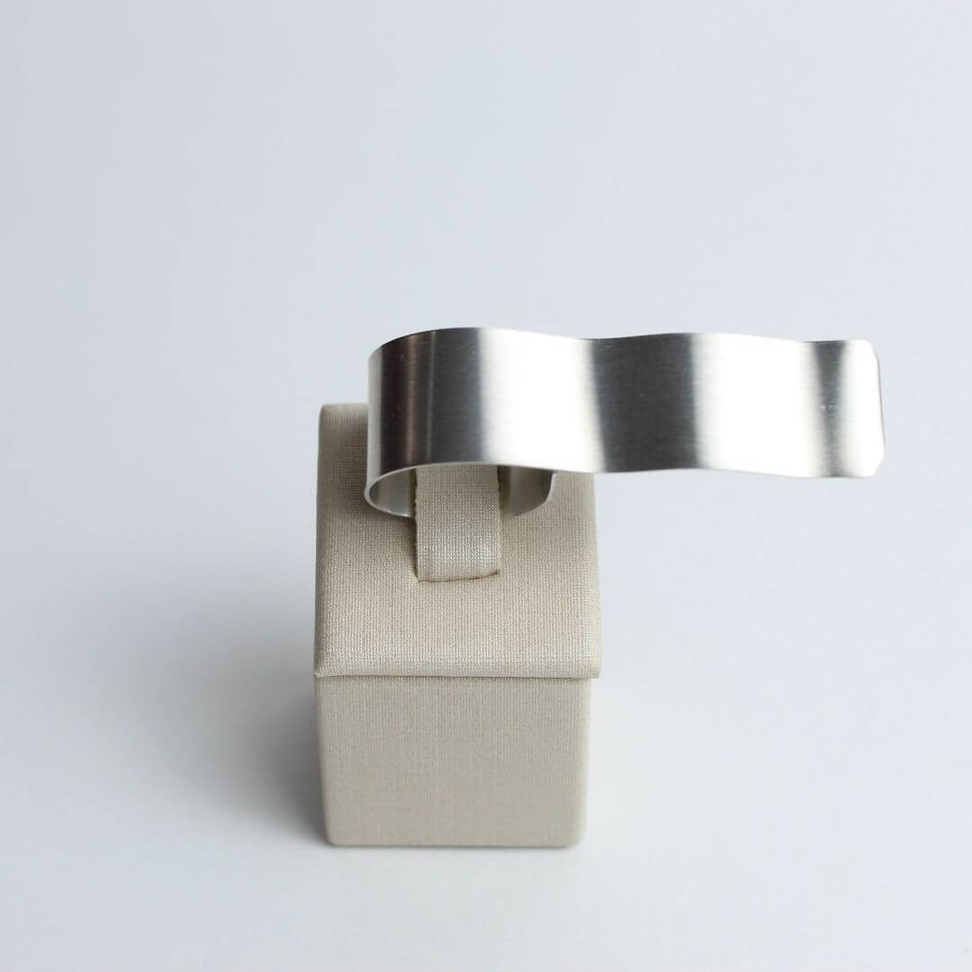 anel duo em aluminio sanfonado