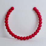 Choker Bola Vermelha +R$&nbsp;139,00